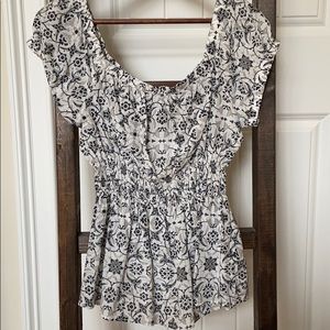 Part Two Top with Print, NWTs